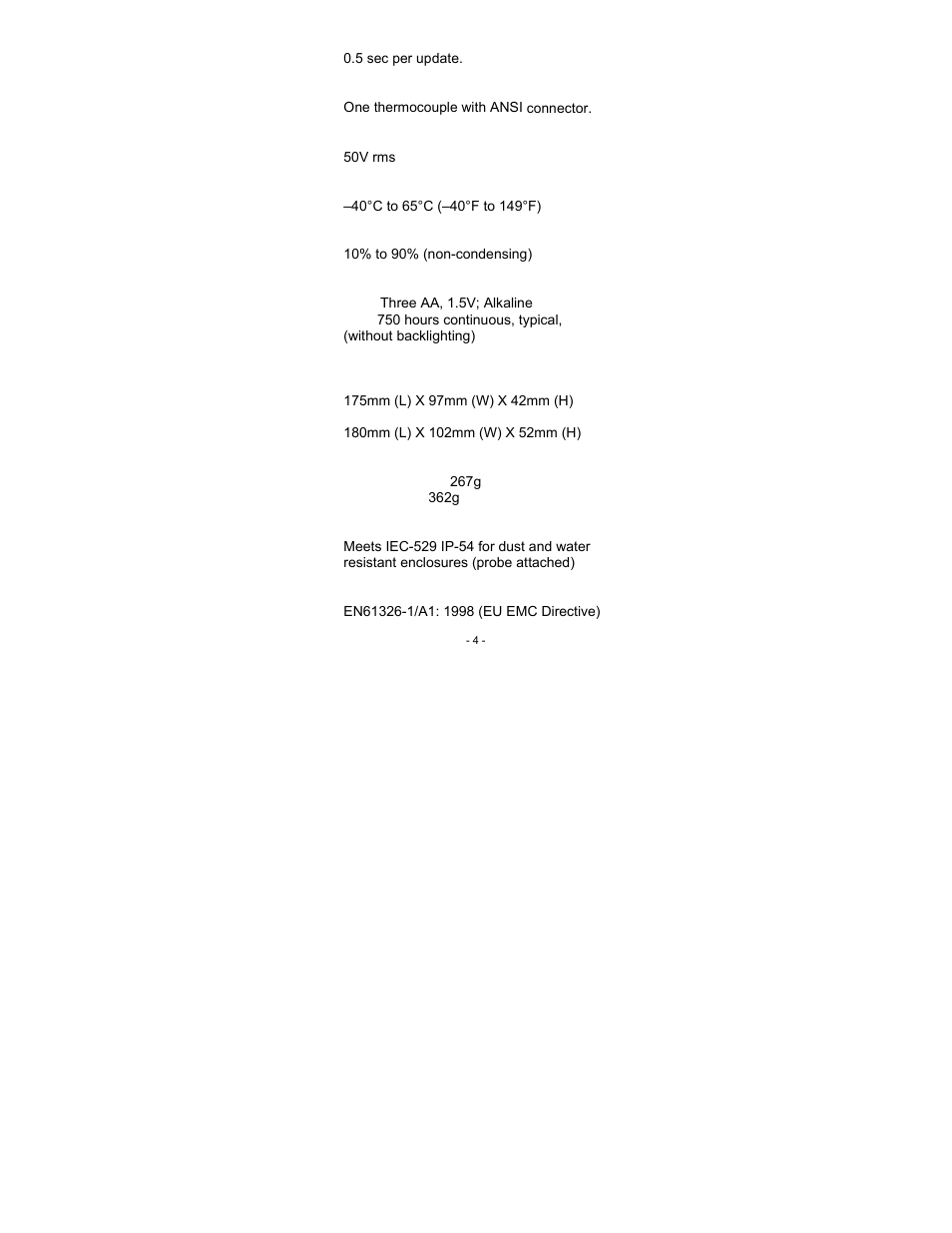 Thermo Fisher Scientific Thermo Scientific Temp 10 JKT Series User Manual | Page 7 / 28