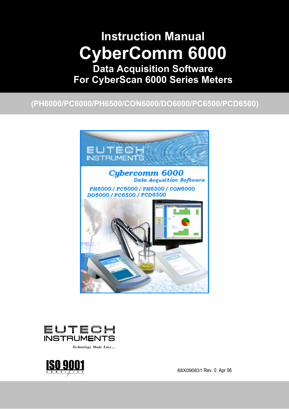 Thermo Fisher Scientific CyberComm 6000 for CyberScan Series 6000 User Manual | 68 pages