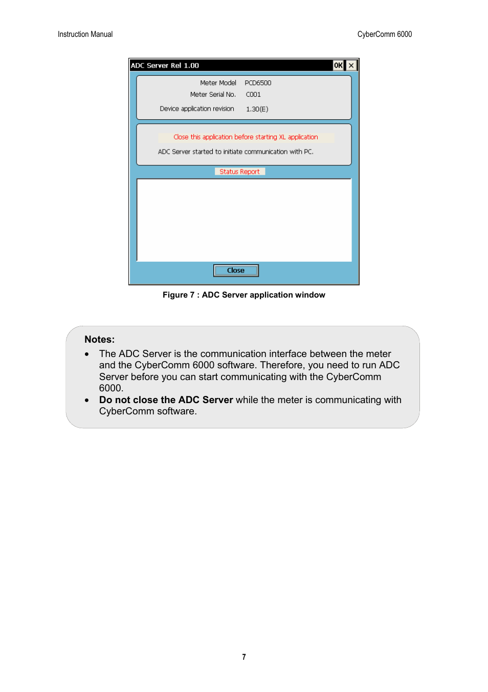 Thermo Fisher Scientific CyberComm 6000 for CyberScan Series 6000 User Manual | Page 13 / 68