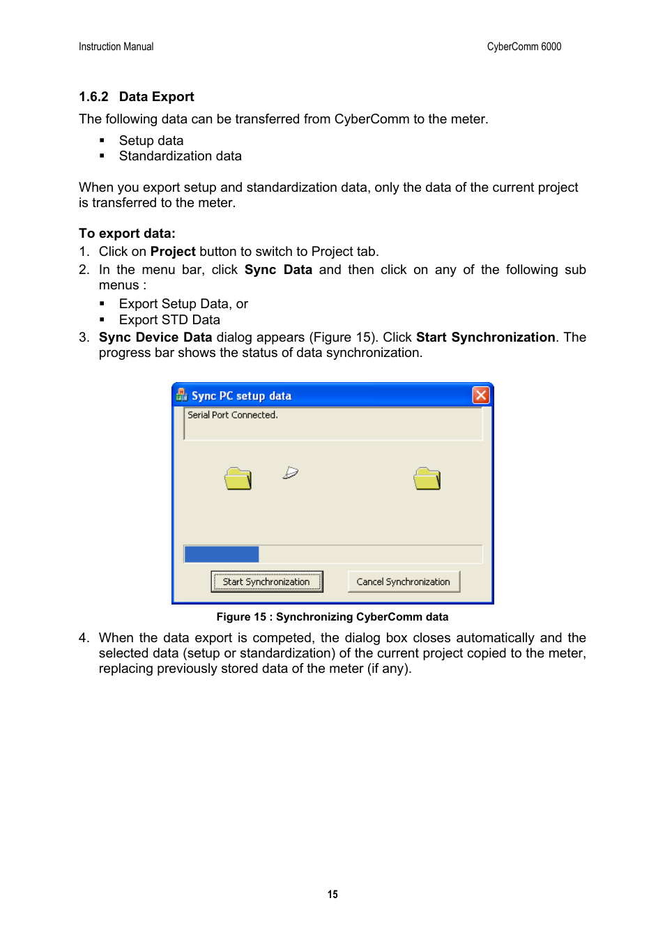 Thermo Fisher Scientific CyberComm 6000 for CyberScan Series 6000 User Manual | Page 21 / 68
