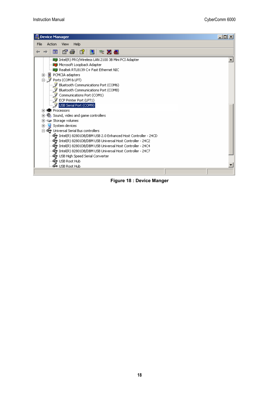Thermo Fisher Scientific CyberComm 6000 for CyberScan Series 6000 User Manual | Page 24 / 68