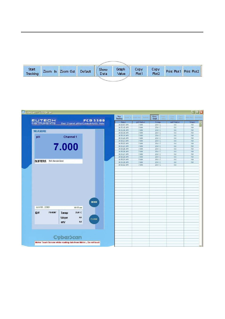 Thermo Fisher Scientific CyberComm 5000 for CyberScan Series 5000 User Manual | Page 25 / 40