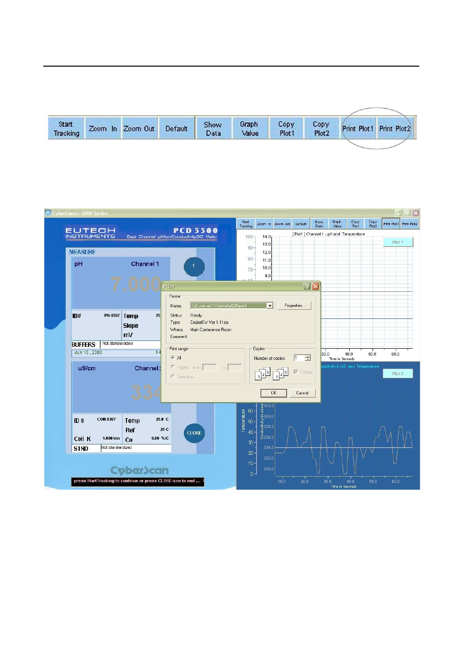 Thermo Fisher Scientific CyberComm 5000 for CyberScan Series 5000 User Manual | Page 27 / 40