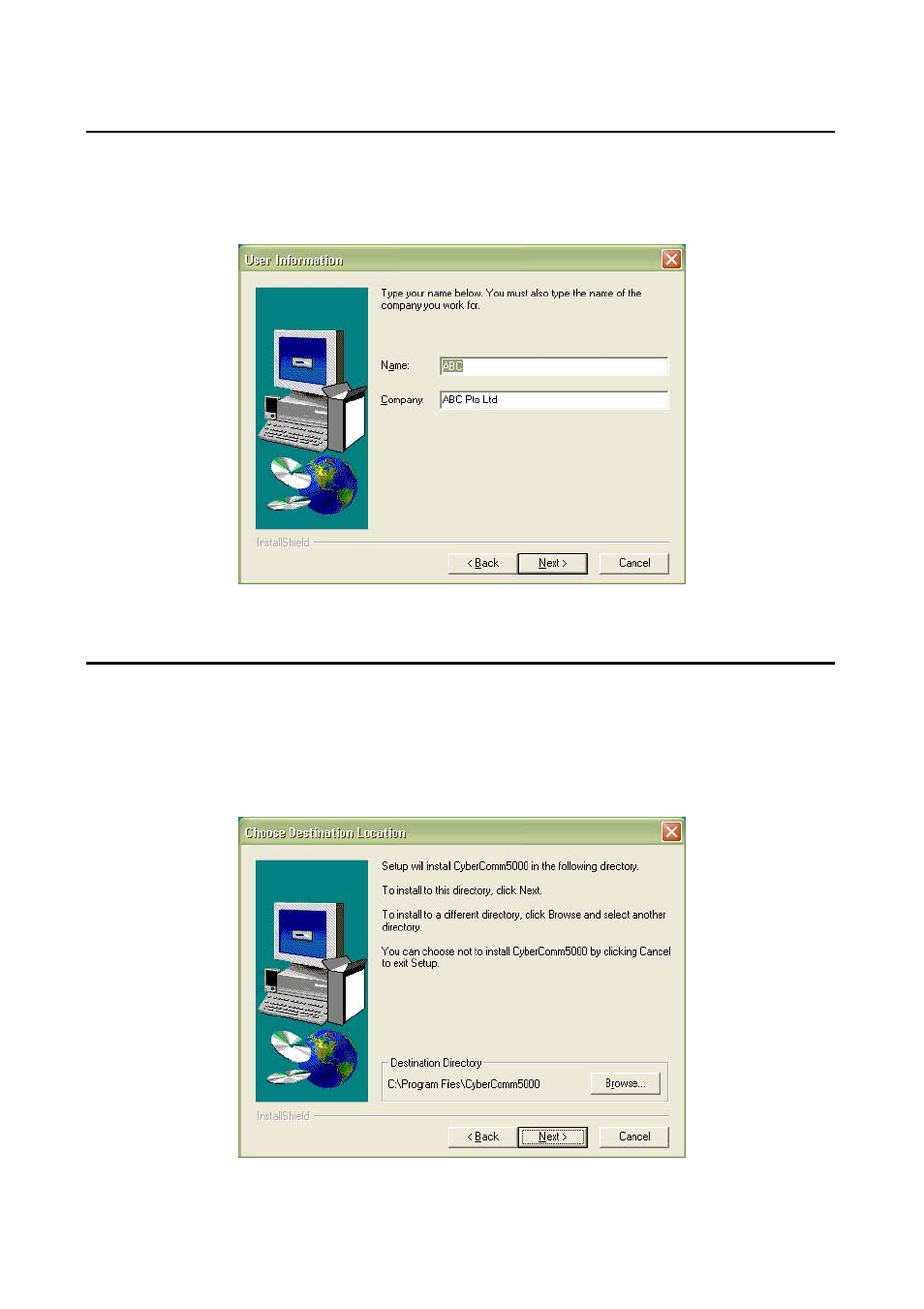 Thermo Fisher Scientific CyberComm 5000 for CyberScan Series 5000 User Manual | Page 6 / 40