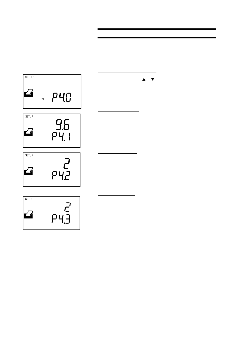 12 program 4: communication setup | Thermo Fisher Scientific CyberScan pH 1000/pH 2500 User Manual | Page 25 / 40