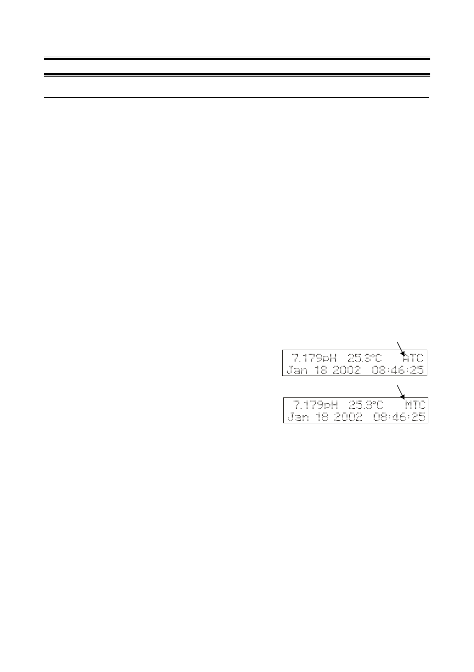 H calibration & measurement, Selectable buffer sets | Thermo Fisher Scientific CyberScan pH 1100/pH 2100 User Manual | Page 11 / 64