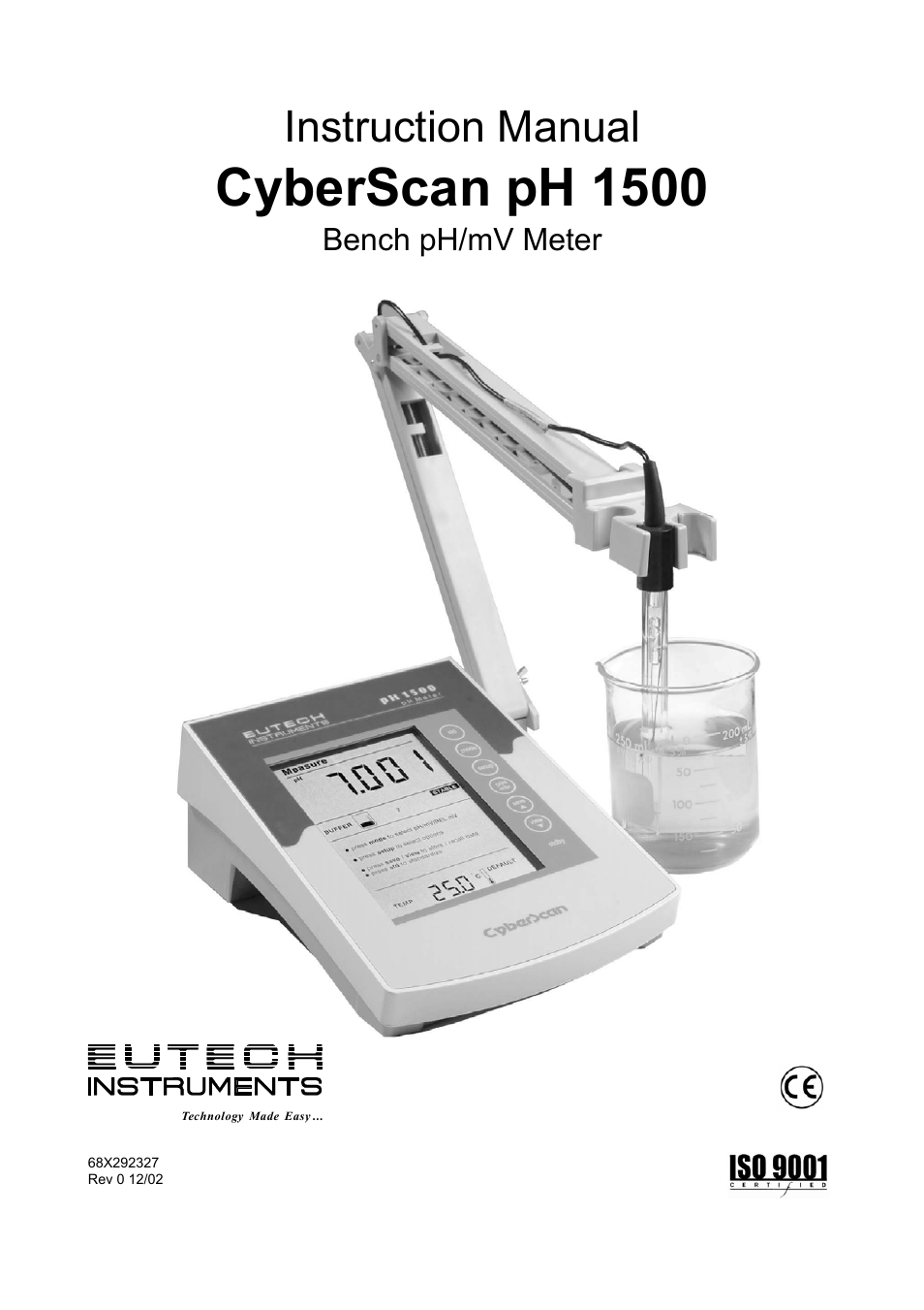 Thermo Fisher Scientific CyberScan pH 1500 User Manual | 56 pages