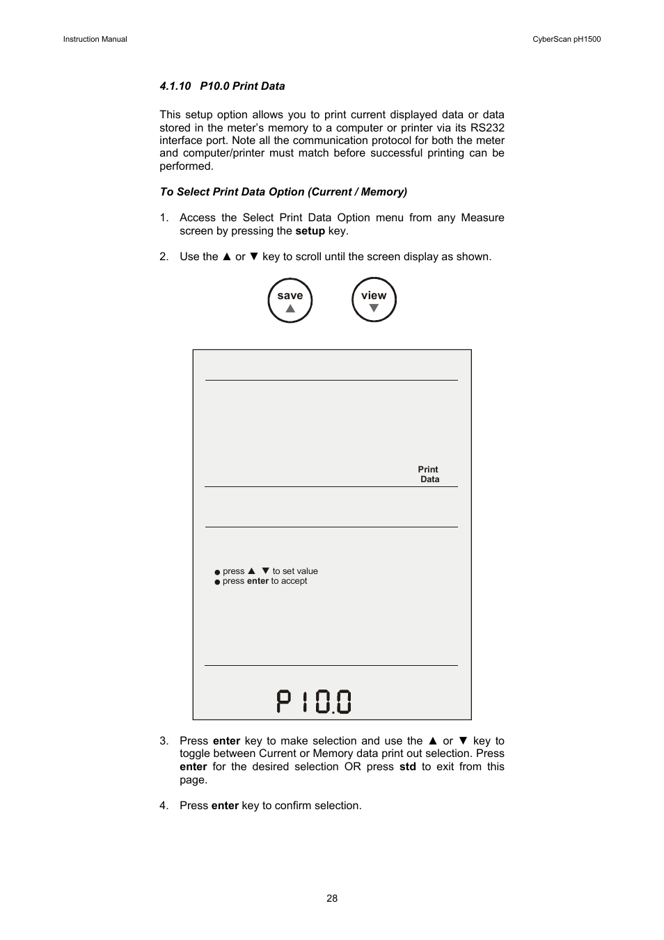 Thermo Fisher Scientific CyberScan pH 1500 User Manual | Page 30 / 56