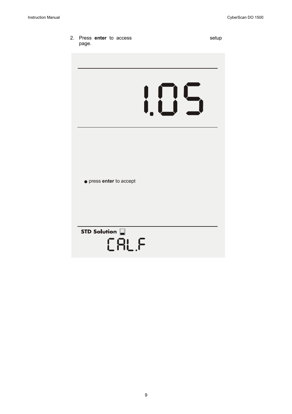 Thermo Fisher Scientific CyberScan DO 1500 User Manual | Page 12 / 52