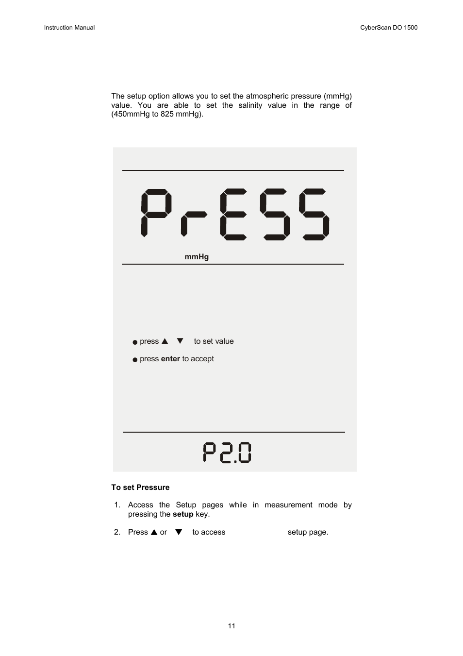 Thermo Fisher Scientific CyberScan DO 1500 User Manual | Page 14 / 52