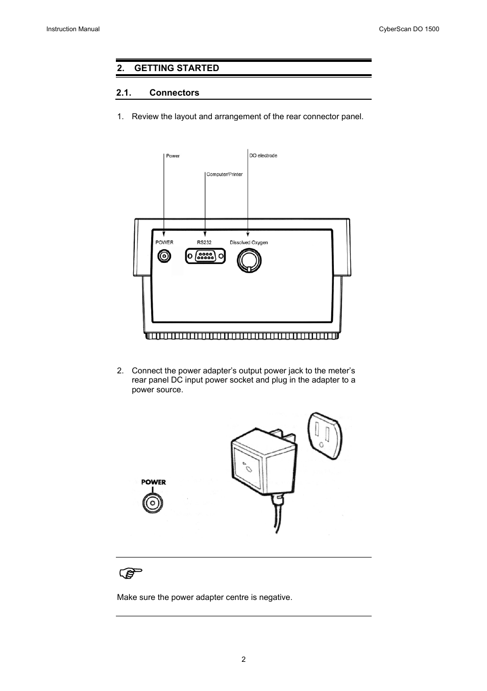 Thermo Fisher Scientific CyberScan DO 1500 User Manual | Page 5 / 52