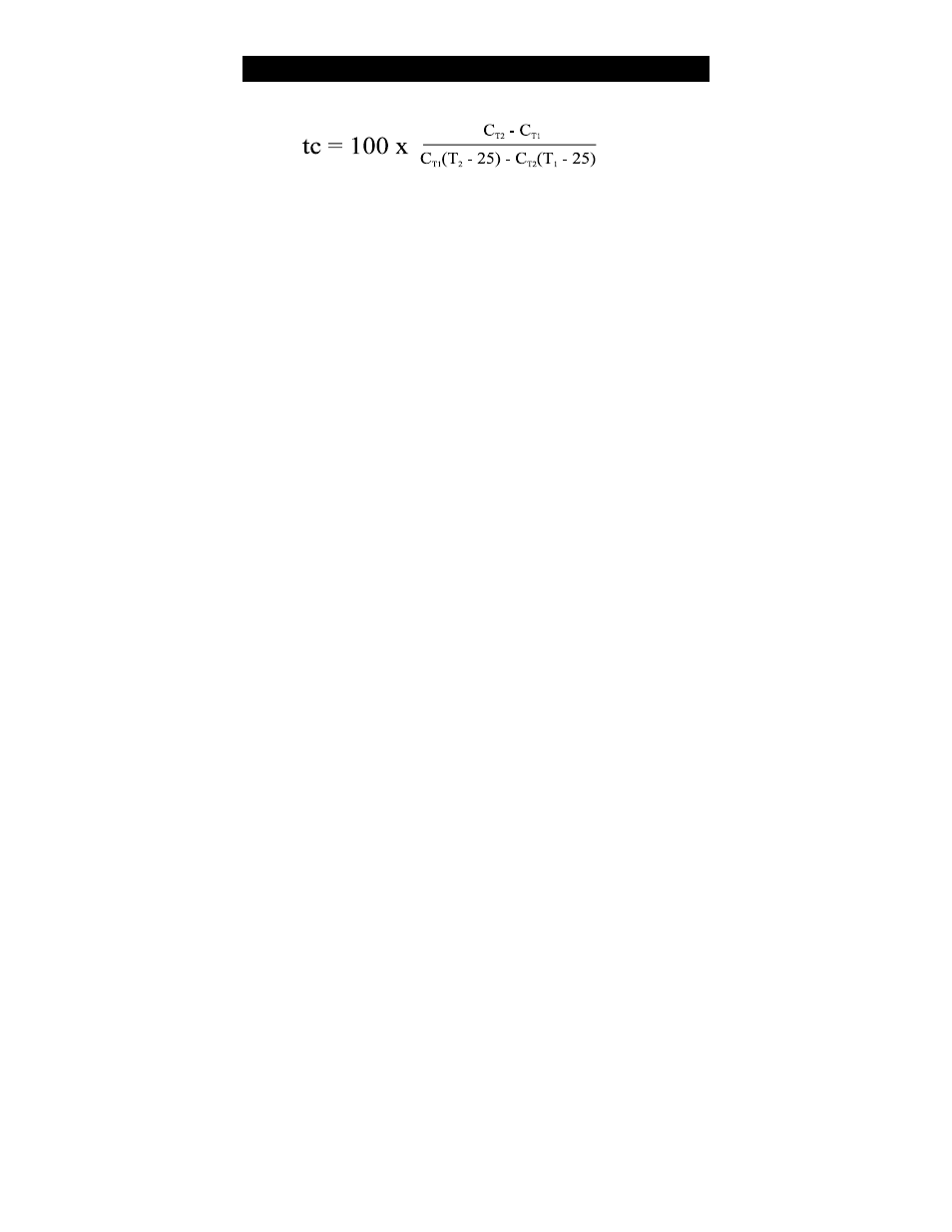 Calculating temperature coefficients | Thermo Fisher Scientific Eutech CON 700 User Manual | Page 18 / 24