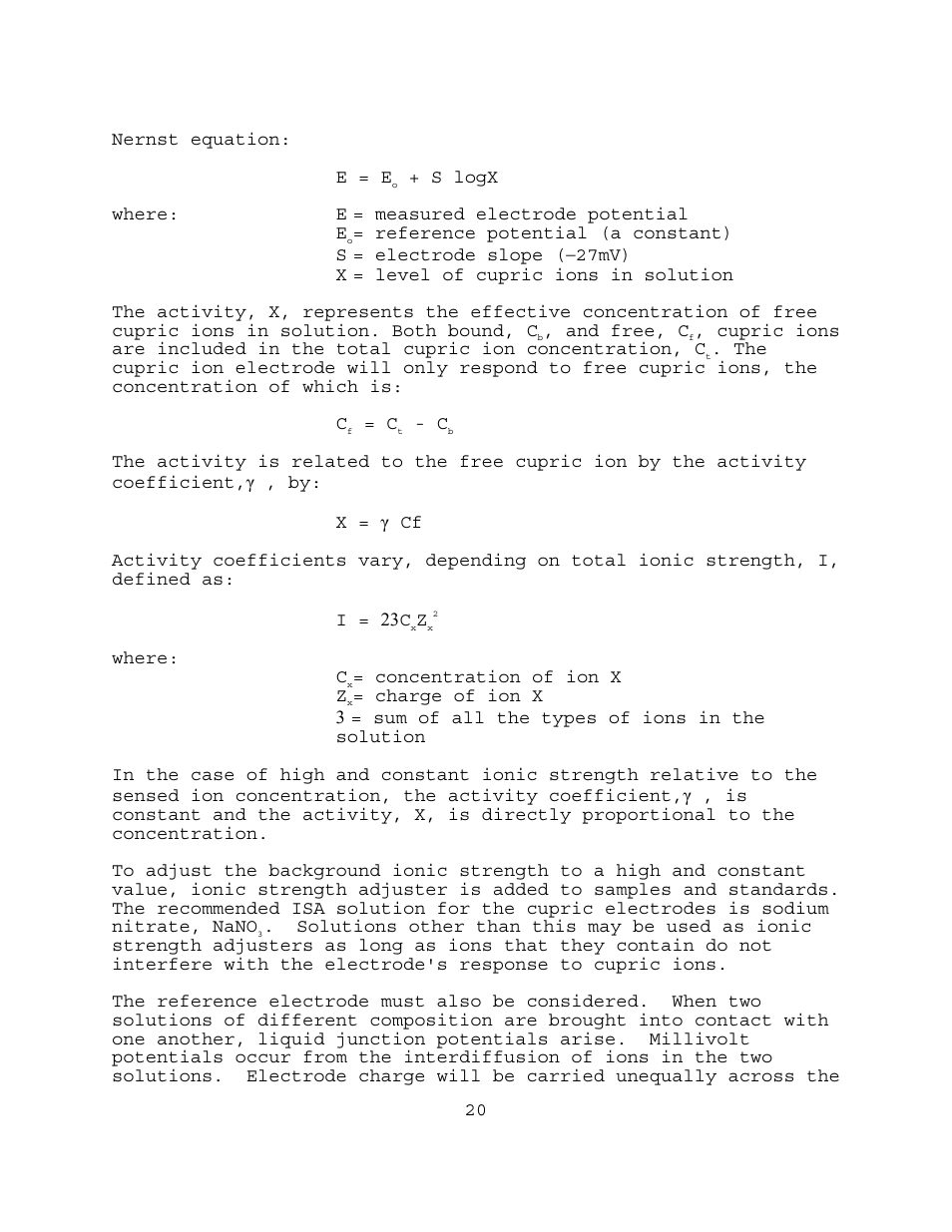 Thermo Fisher Scientific Ion Selective Electrodes Copper User Manual | Page 20 / 28