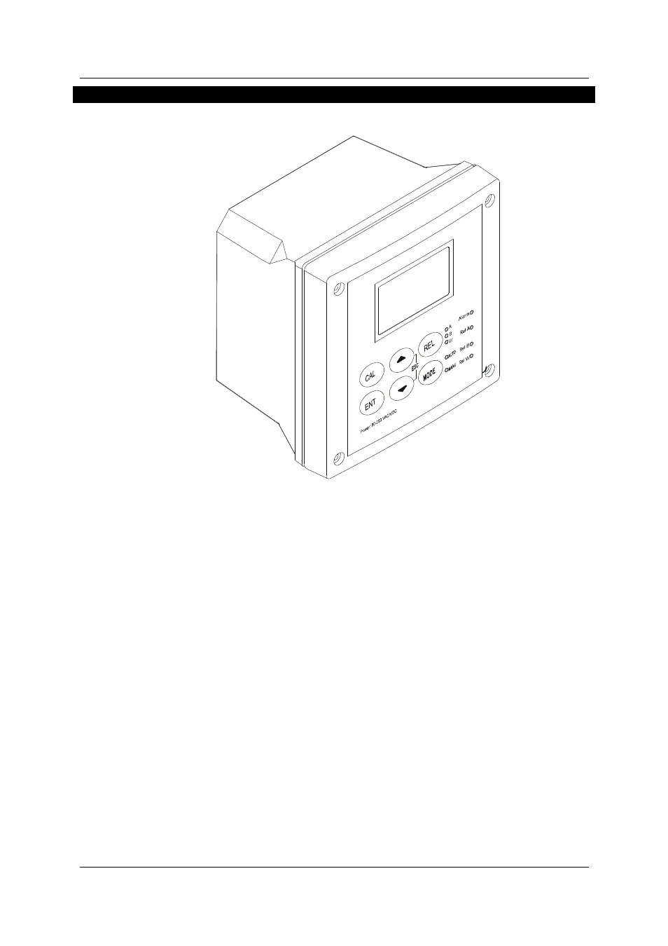 3 unit overview, Wall mounting version | Thermo Fisher Scientific Alpha pH 2000D User Manual | Page 10 / 48