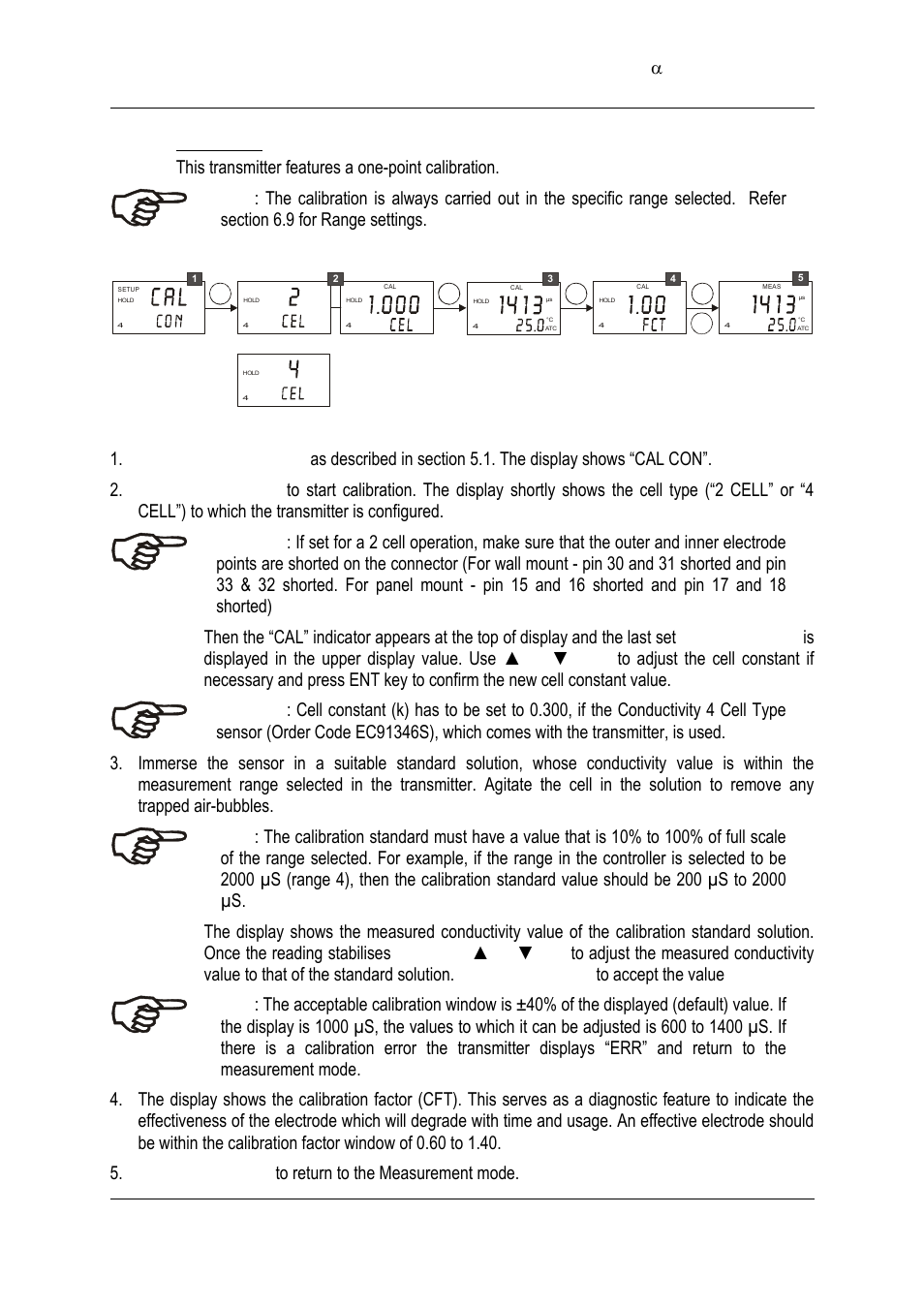 2 calibration | Thermo Fisher Scientific Alpha COND 2000 (In the process of updating the brand guideline & product image) User Manual | Page 23 / 56
