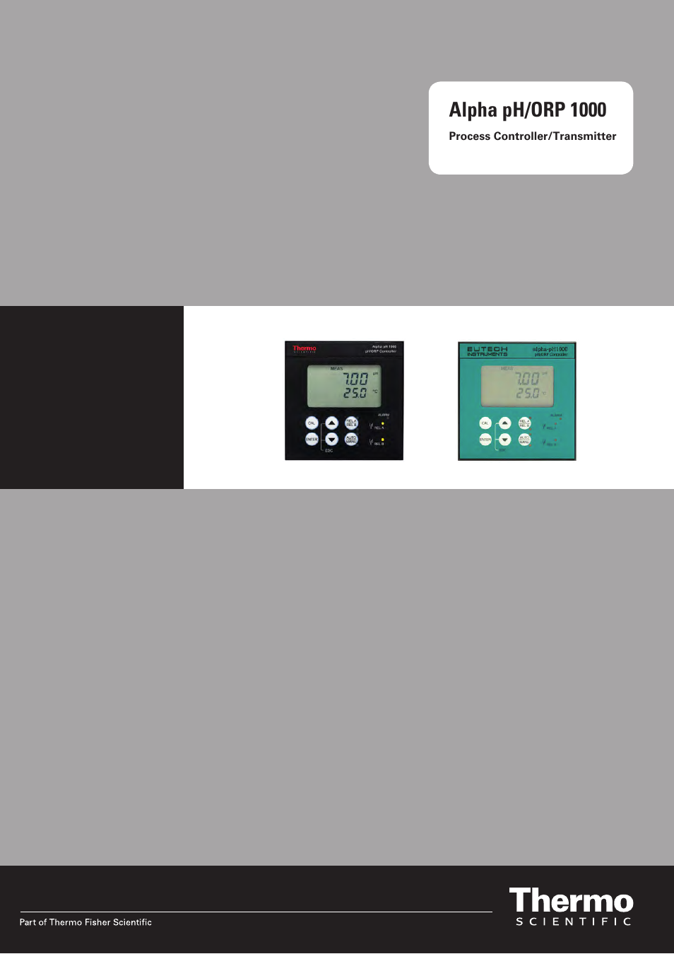 Thermo Fisher Scientific Alpha pH 1000 User Manual | 42 pages