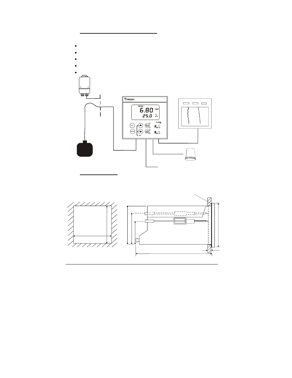 2assembly and installation | Thermo Fisher Scientific Alpha DO 1000 User Manual | Page 10 / 48