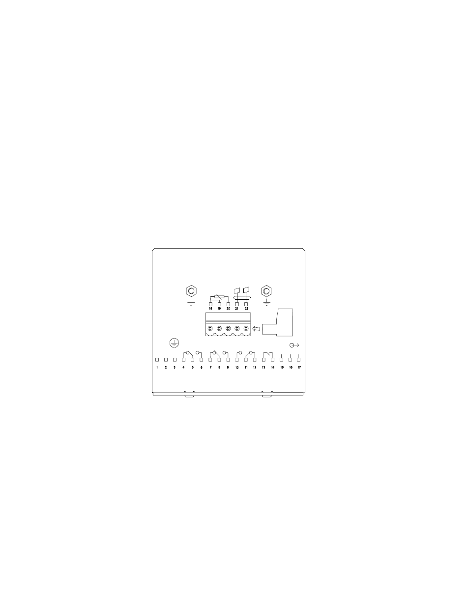 2 back panel, Anel, Back panel | Thermo Fisher Scientific Alpha RES 1000 User Manual | Page 11 / 36