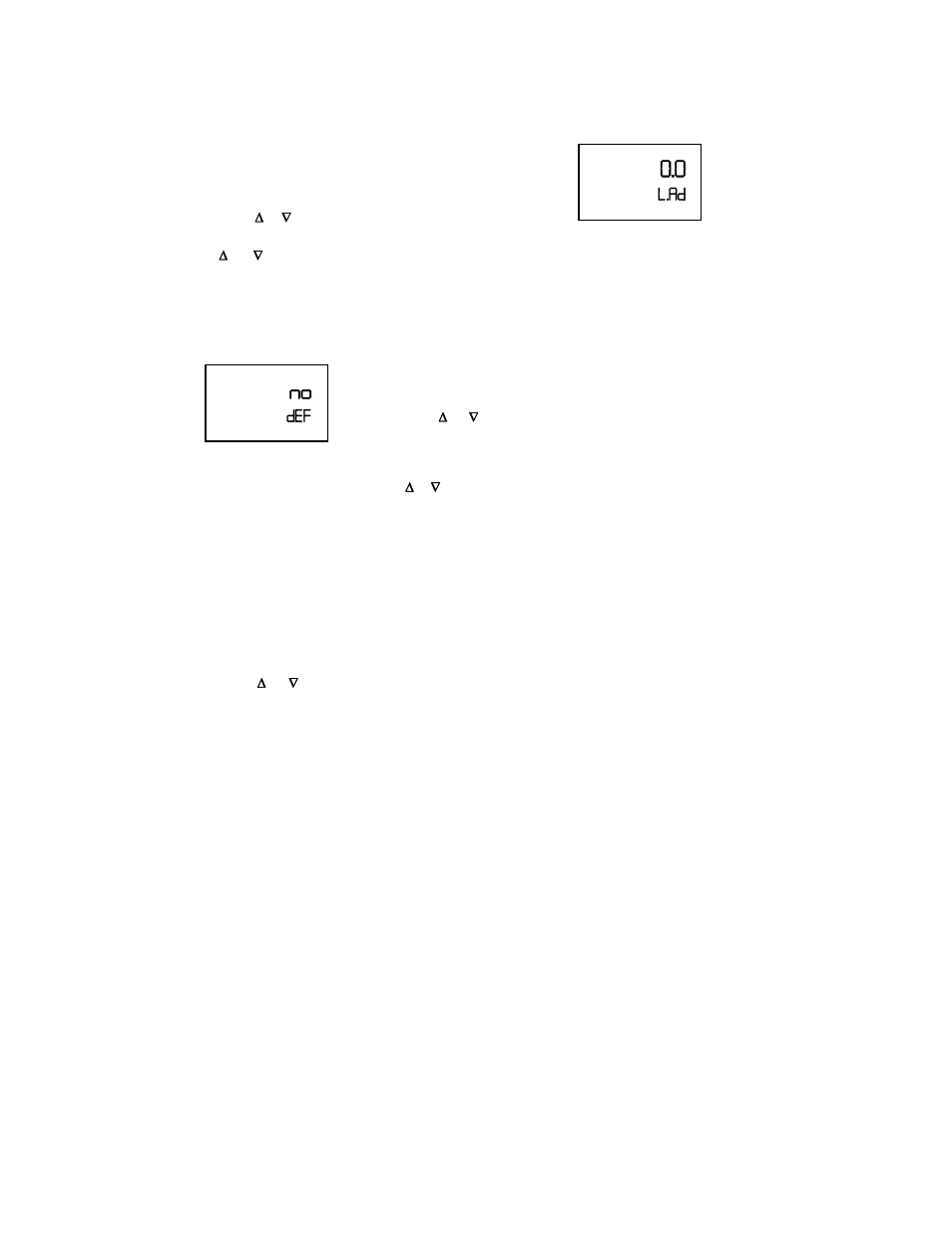 6 input line resistance adjust, 7 reverting to factory default settings, 7 calibration (cal) sub-function | Input line resistance adjust, Reverting to factory default settings, Alibration, Cal), Function, L.ad | Thermo Fisher Scientific Alpha RES 1000 User Manual | Page 28 / 36