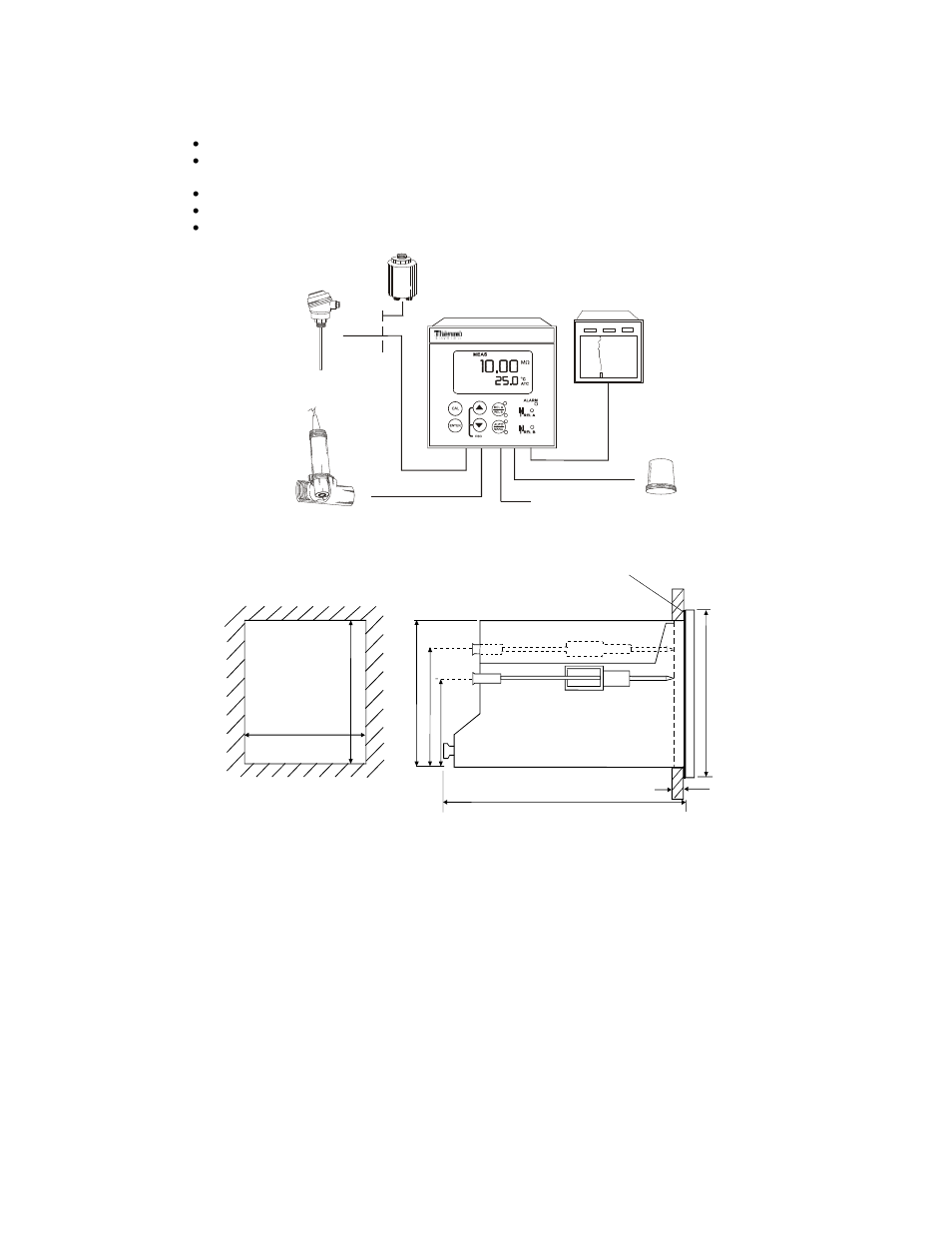 2 assembly and installation, 1 measurement and control system, 2 unit dimensions | Assembly and installation, Easurement and, Ontrol, Ystem, Imensions, 2assembly and installation | Thermo Fisher Scientific Alpha RES 1000 User Manual | Page 9 / 36