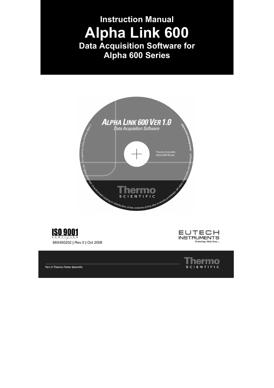 Thermo Fisher Scientific Alpha Link 600 Communications Software User Manual | 28 pages