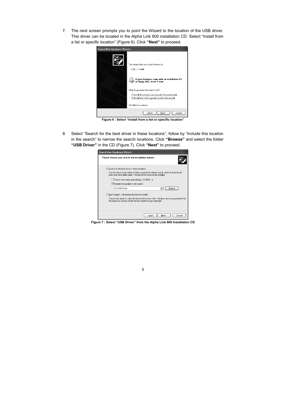Thermo Fisher Scientific Alpha Link 600 Communications Software User Manual | Page 11 / 28
