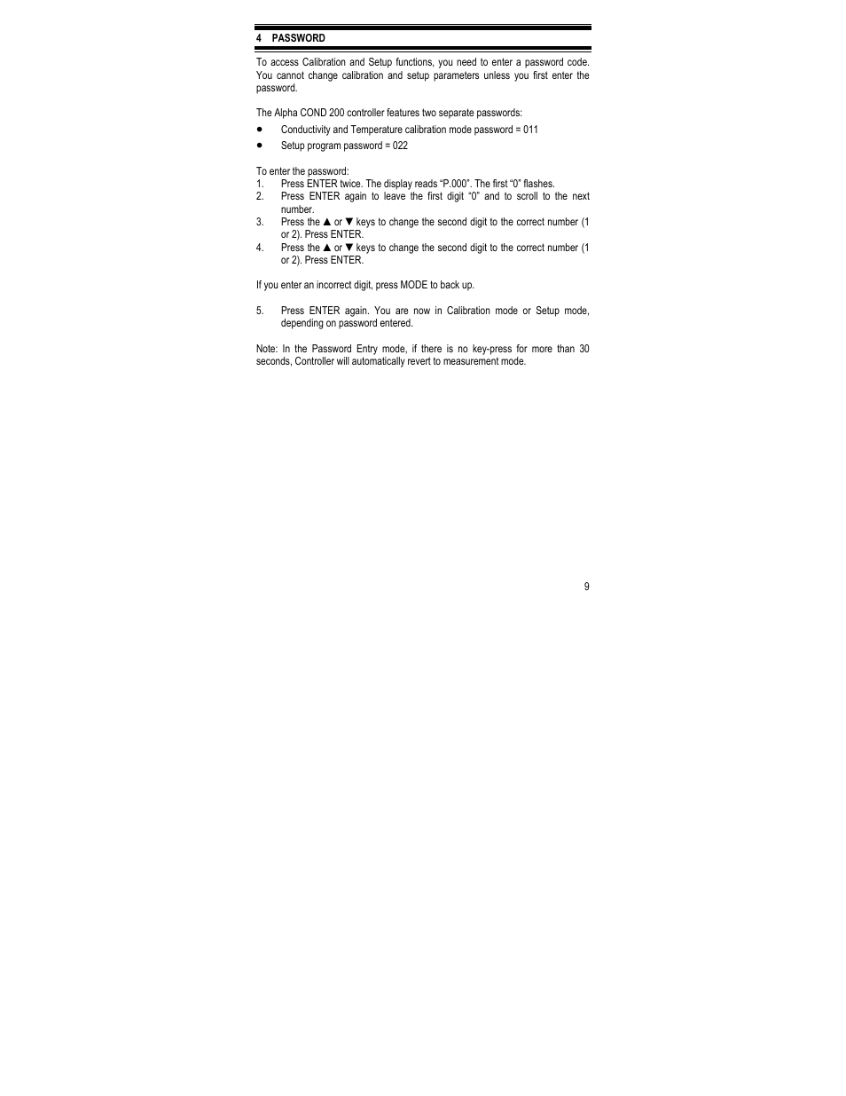 Thermo Fisher Scientific Alpha COND 200 (In the process of updating the brand guideline & product image) User Manual | Page 13 / 36