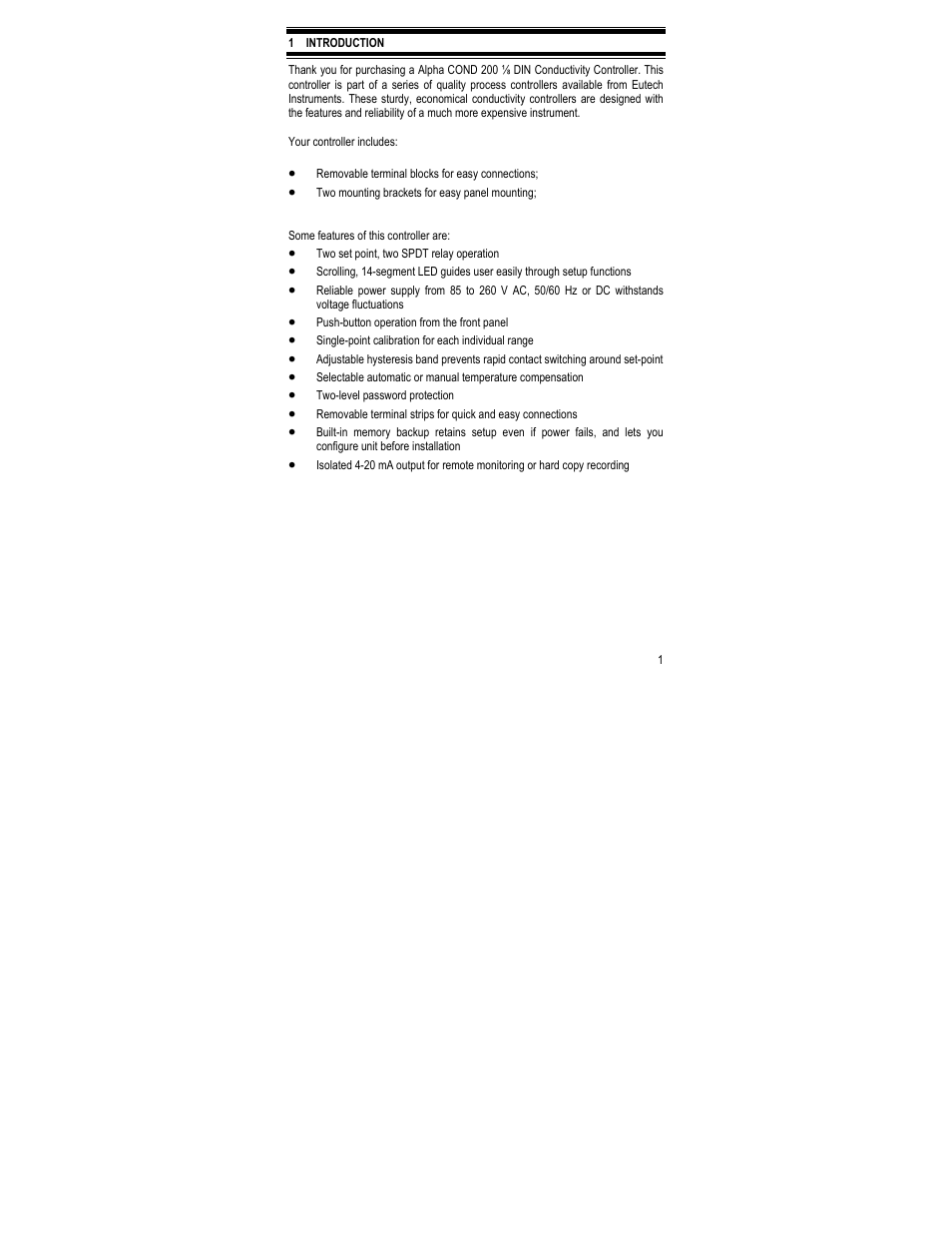 Thermo Fisher Scientific Alpha COND 200 (In the process of updating the brand guideline & product image) User Manual | Page 5 / 36