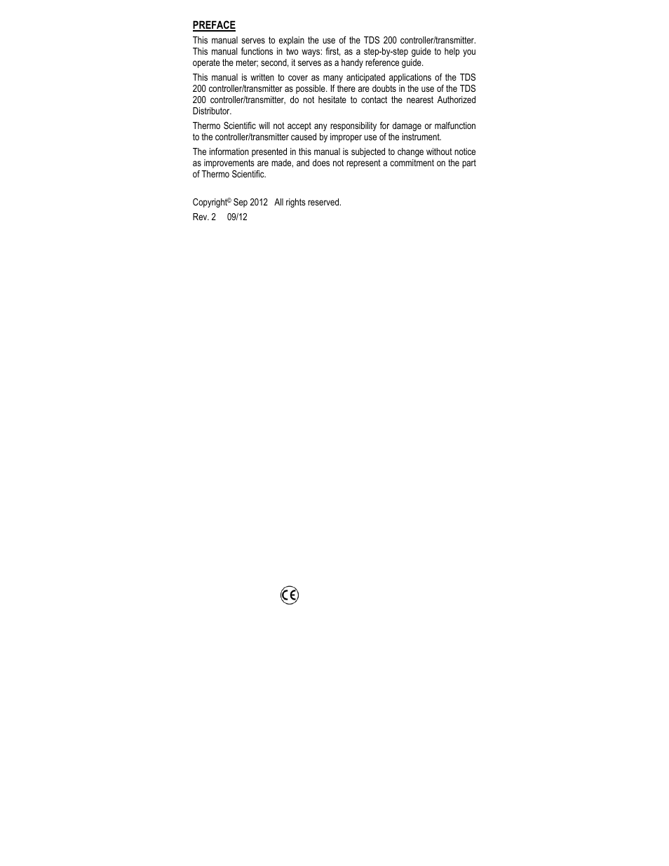 Thermo Fisher Scientific Alpha TDS 200 User Manual | Page 3 / 36