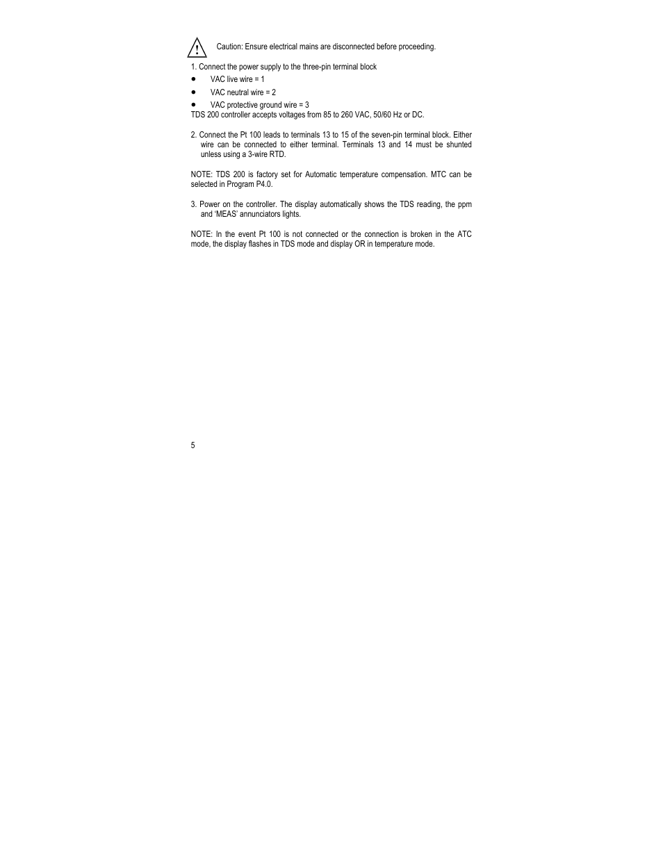 Thermo Fisher Scientific Alpha TDS 200 User Manual | Page 9 / 36