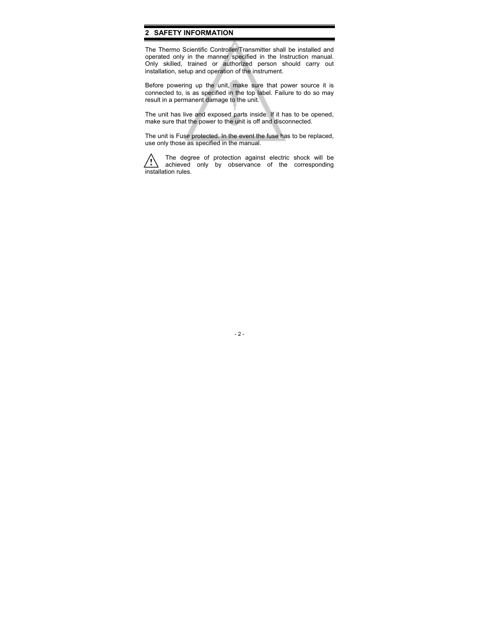 Thermo Fisher Scientific Alpha pH 190 (In the process of updating the brand guideline & product image) User Manual | Page 8 / 44