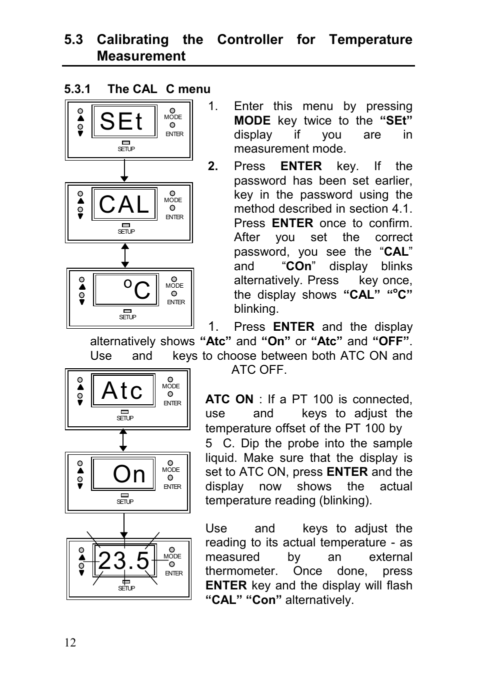 A t c | Thermo Fisher Scientific Alpha CON 100 User Manual | Page 15 / 31