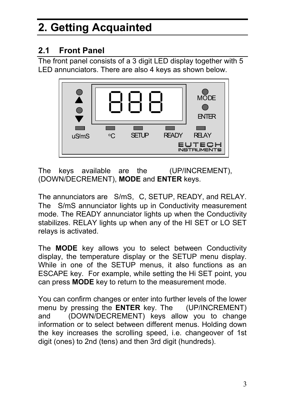 Getting acquainted | Thermo Fisher Scientific Alpha CON 100 User Manual | Page 6 / 31