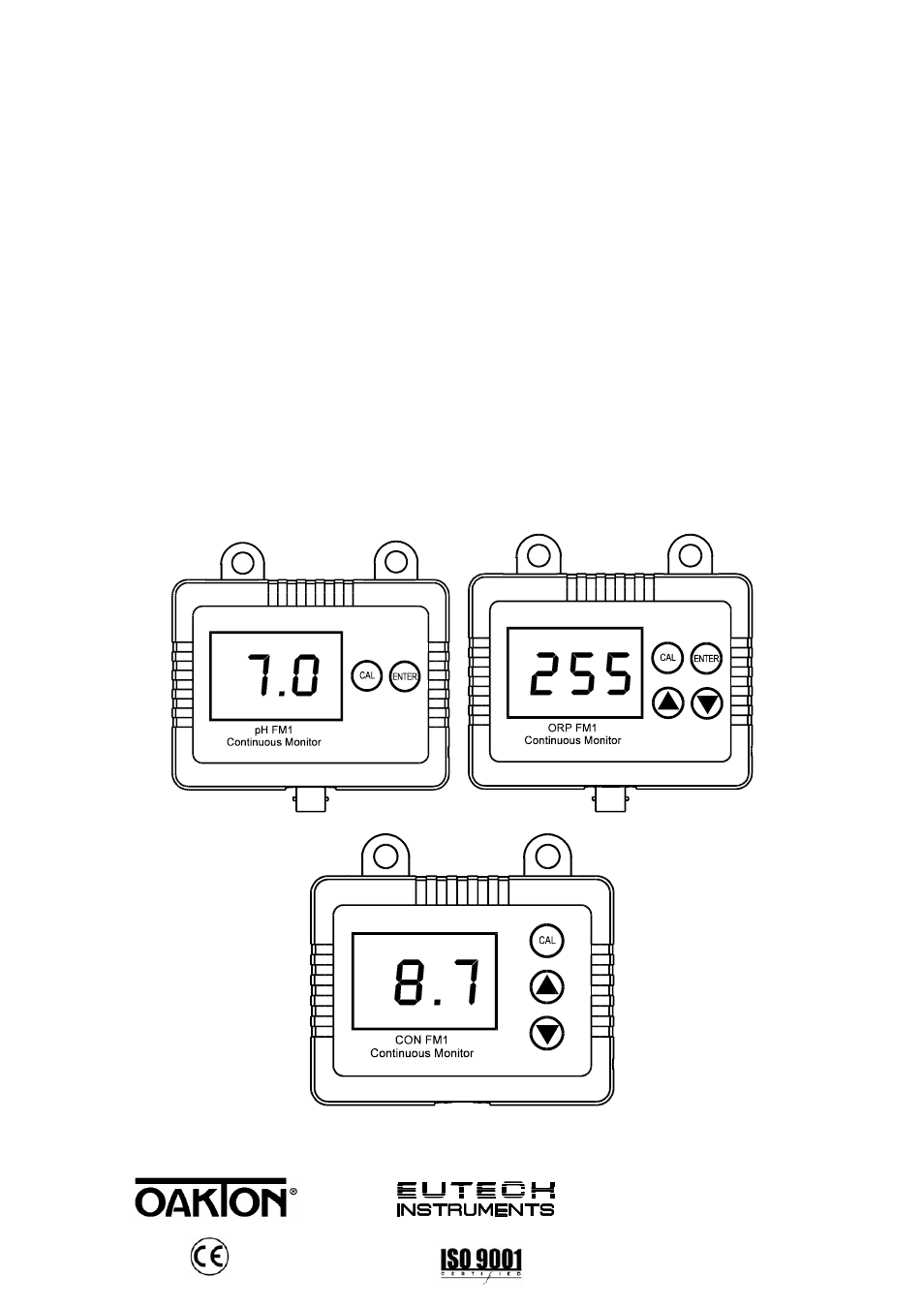 Thermo Fisher Scientific pH/ORP/Conductivity Field Monitors User Manual | 19 pages