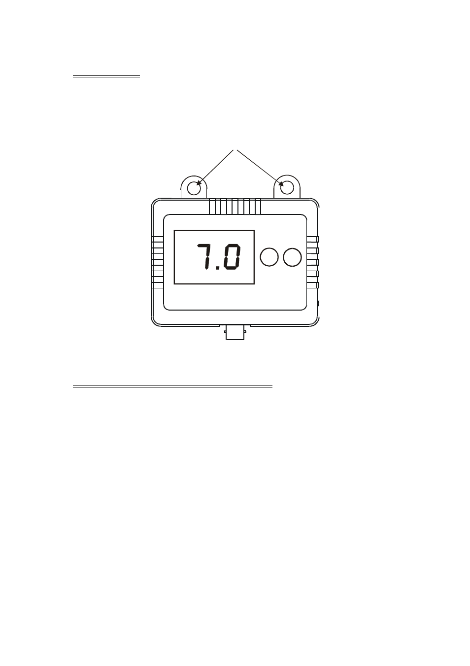 Mounting eyelets | Thermo Fisher Scientific pH/ORP/Conductivity Field Monitors User Manual | Page 12 / 19