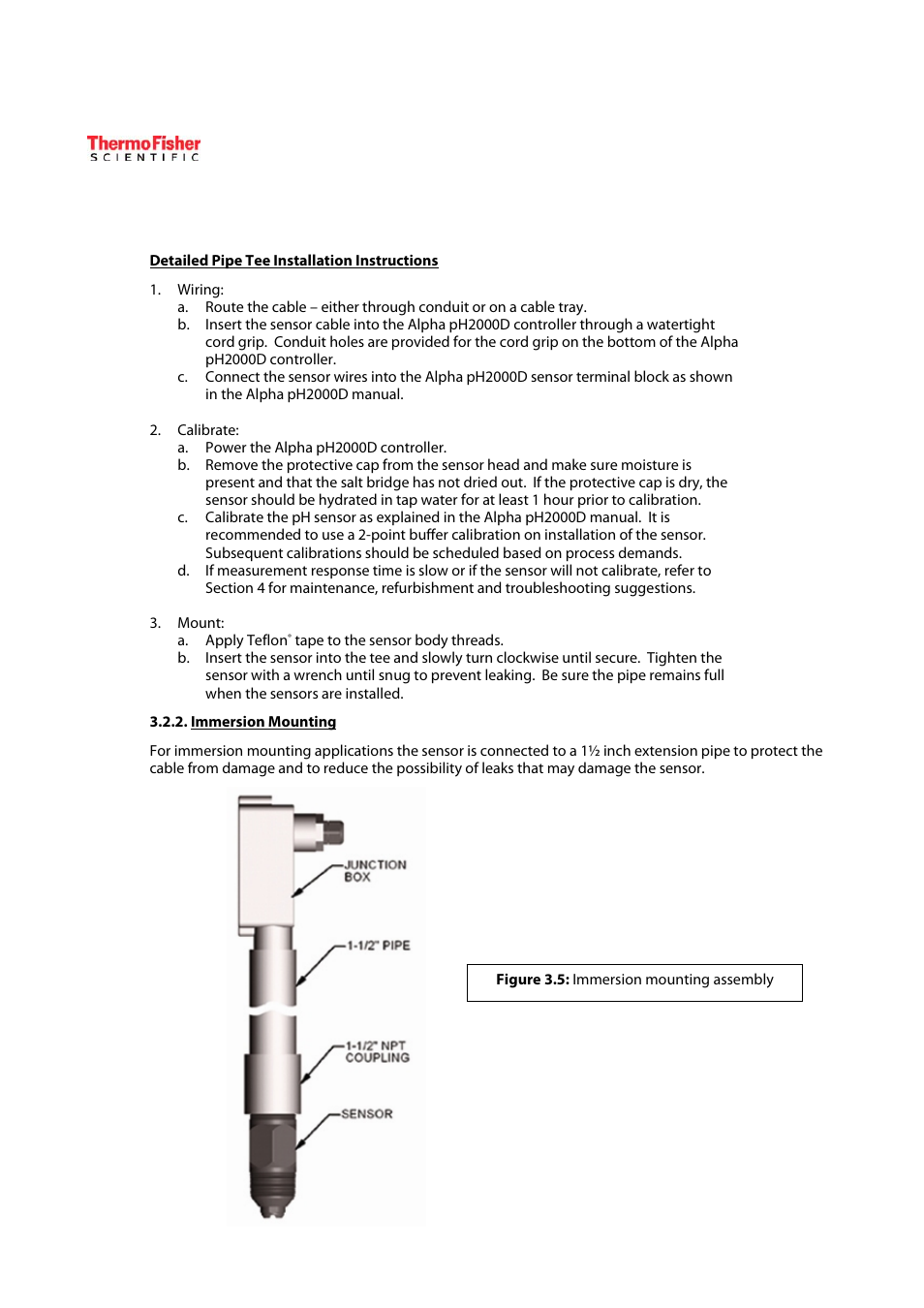 Thermo Fisher Scientific ECFP21A1A1 Differential pH Sensor User Manual | Page 11 / 16