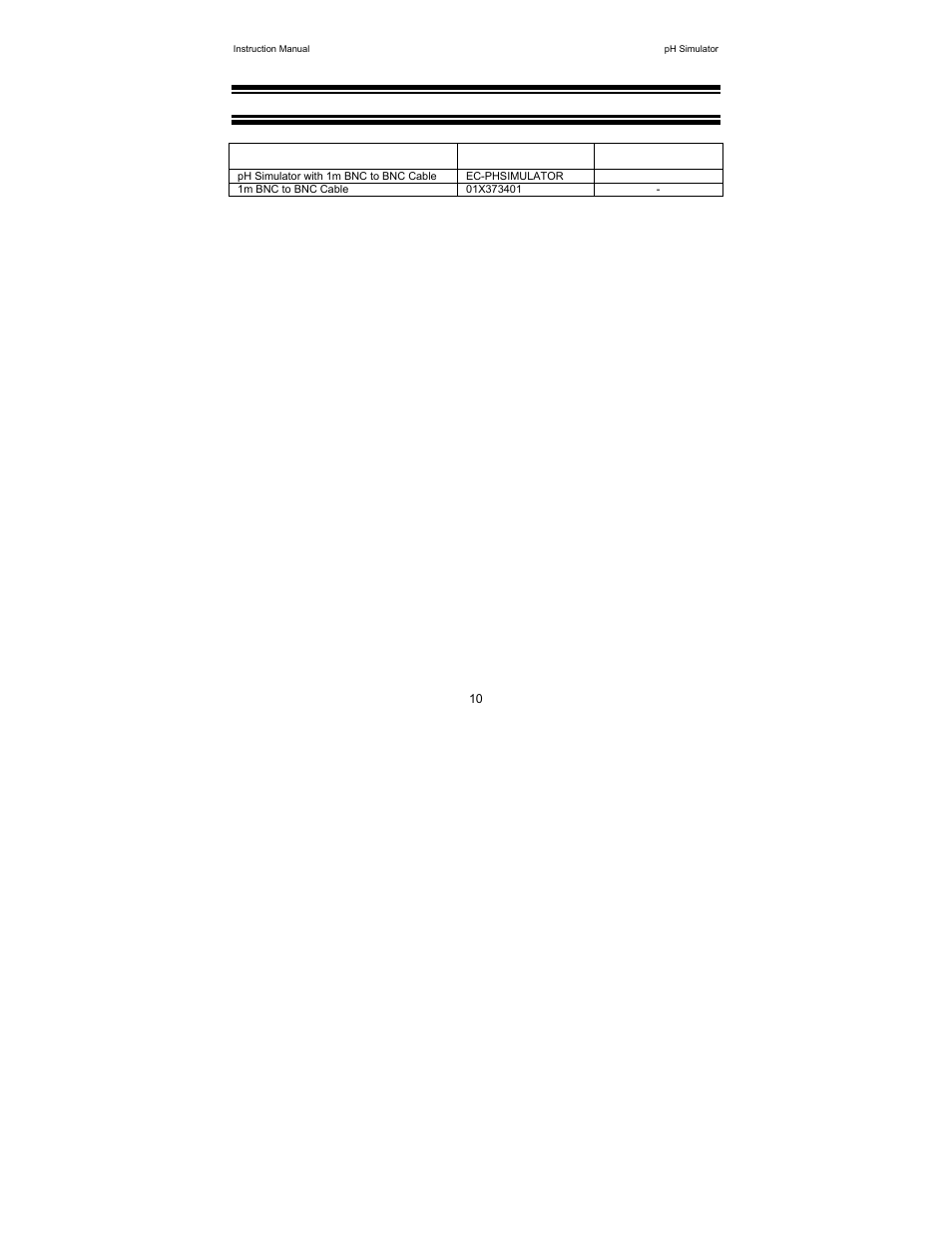 6 accessories | Thermo Fisher Scientific Precision pH/mV Simulator User Manual | Page 13 / 16