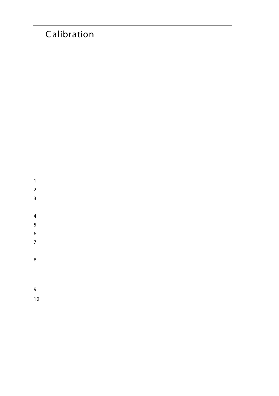Calibration, Preparing for calibration, C alibration | Time Electronics 1030 Voltage & Current Source User Manual | Page 13 / 16