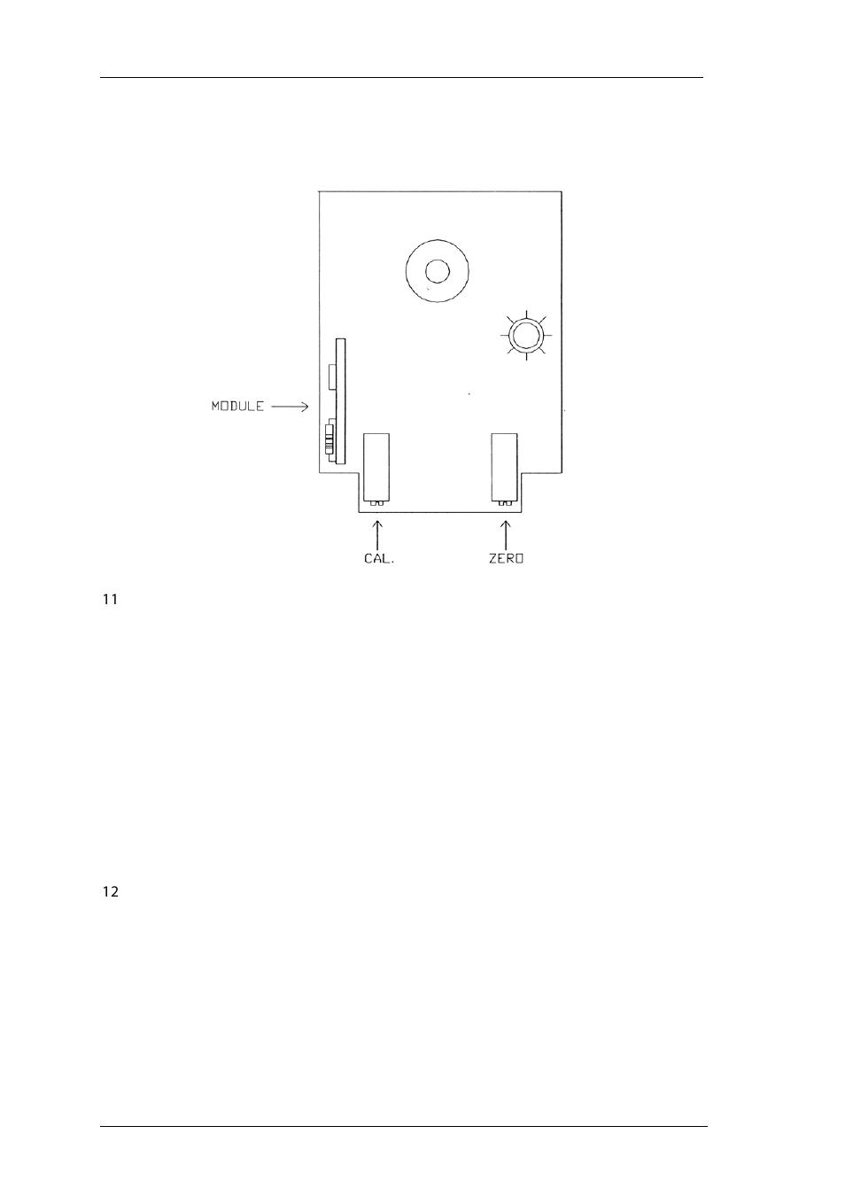 Module and trimmer location, Fig. 2 | Time Electronics 1030 Voltage & Current Source User Manual | Page 14 / 16