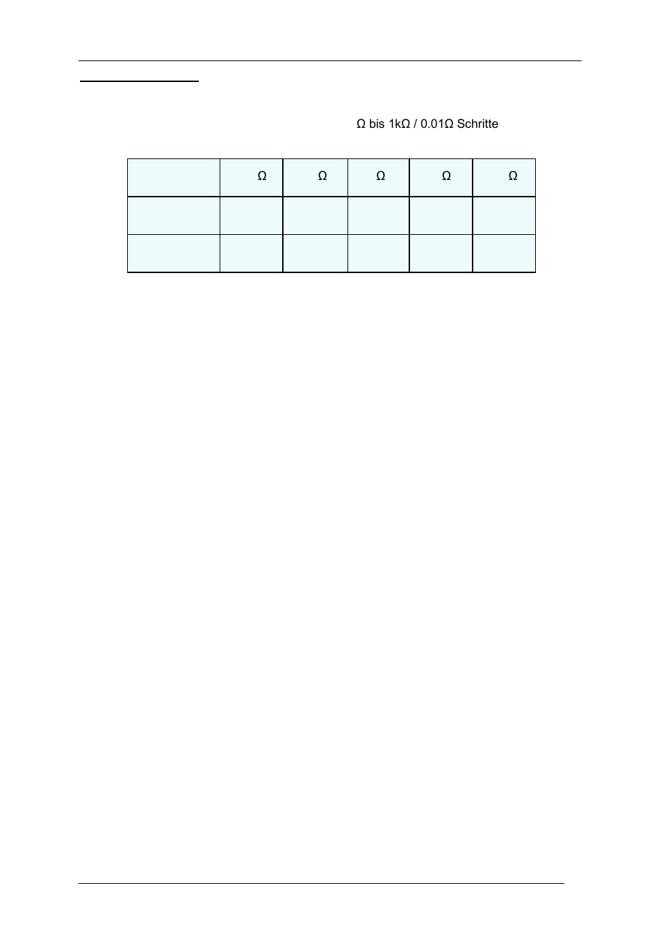 Spezifikation | Time Electronics 1041 Resistance Decade Box User Manual | Page 14 / 20