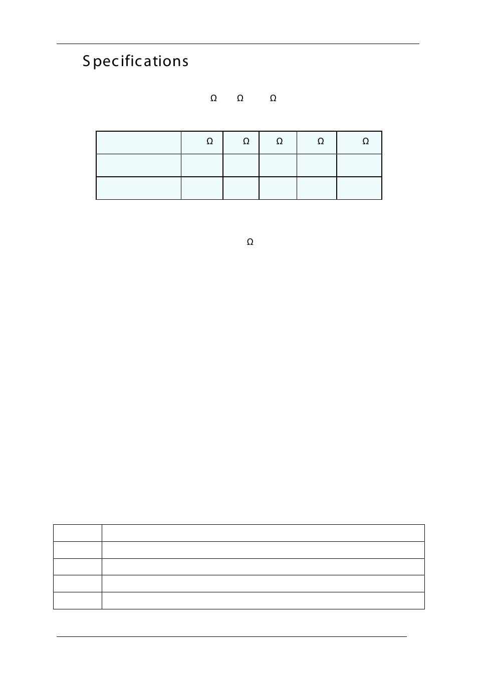 Specifications, S pecifications | Time Electronics 1041 Resistance Decade Box User Manual | Page 3 / 20