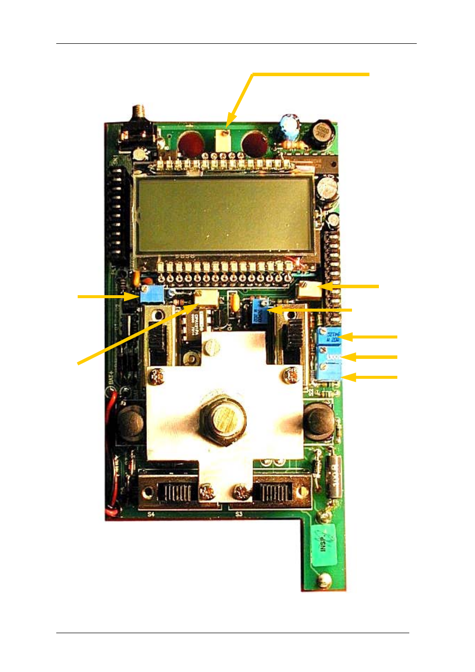 Trimmer locations | Time Electronics 1048 Voltage-Current-Loop Calibrator User Manual | Page 17 / 23