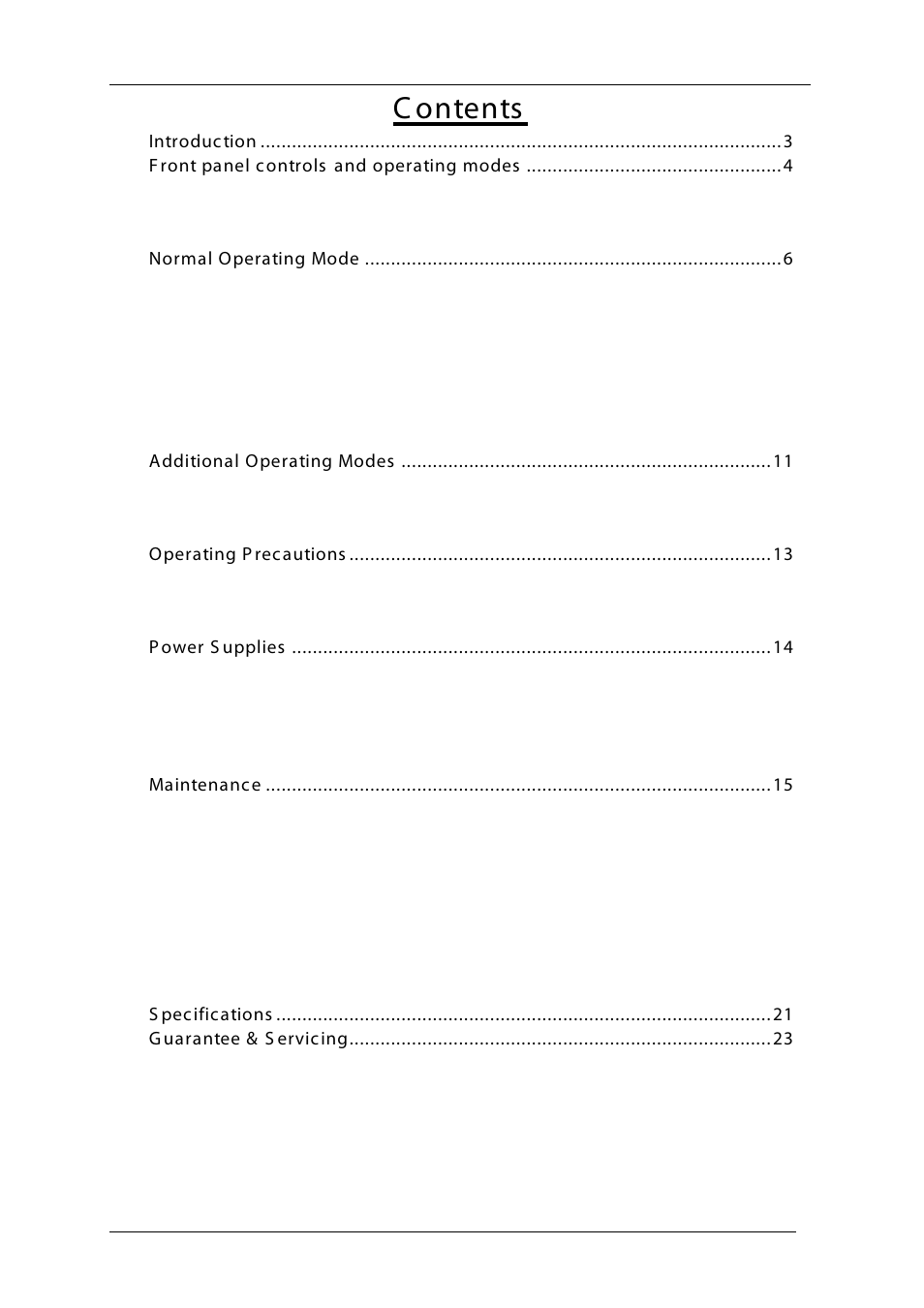 Time Electronics 1048 Voltage-Current-Loop Calibrator User Manual | Page 2 / 23