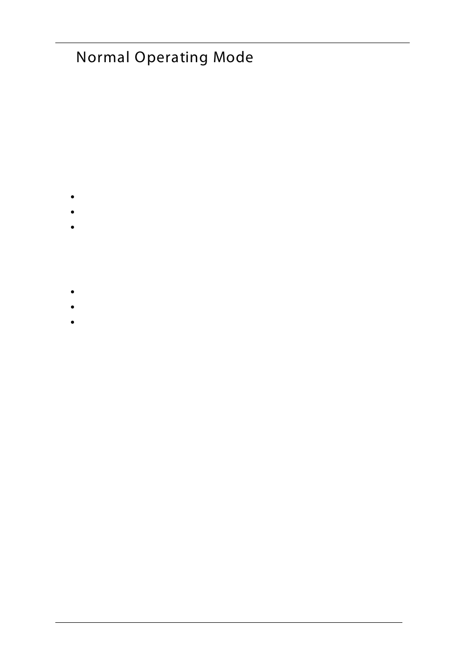 Normal operating mode, Resolution high/low, Output polarity switch | Time Electronics 1048 Voltage-Current-Loop Calibrator User Manual | Page 6 / 23