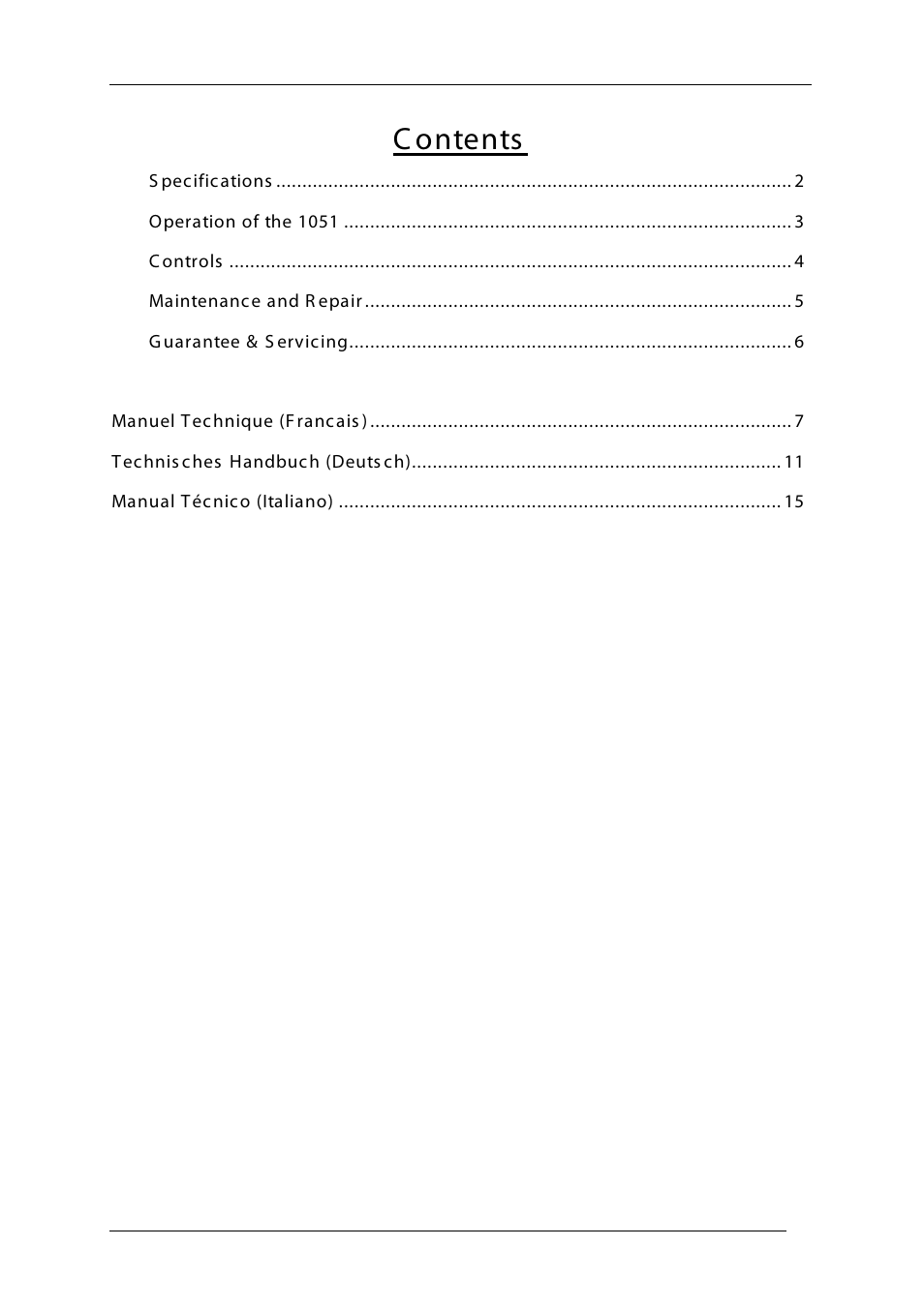 Time Electronics 1051 Resistance Decade Box User Manual | Page 2 / 19