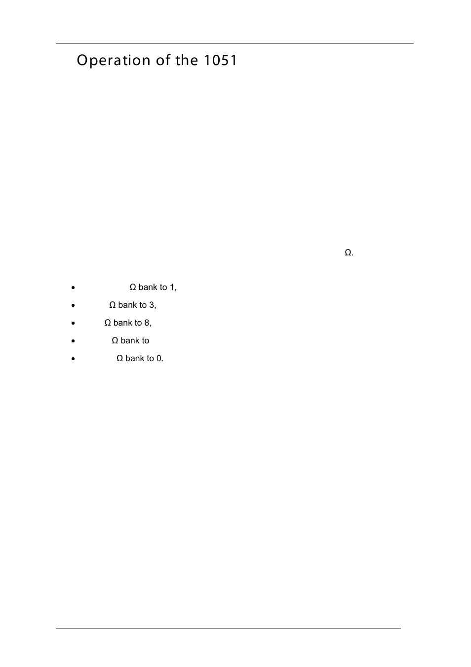 Operation of the 1051 | Time Electronics 1051 Resistance Decade Box User Manual | Page 4 / 19