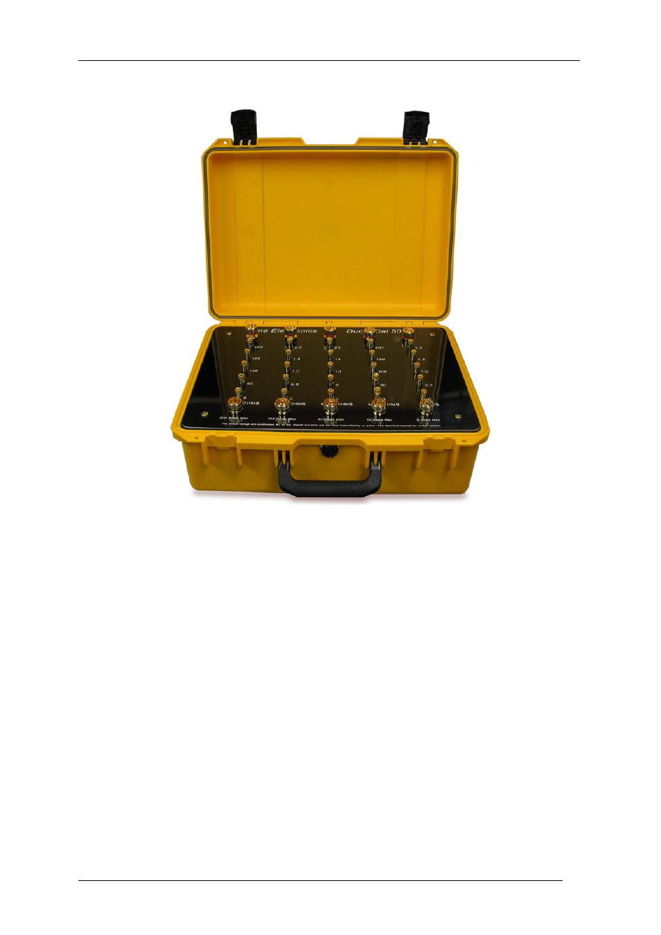 General description | Time Electronics 5070 Micro-Ohm meter Calibrator User Manual | Page 3 / 7