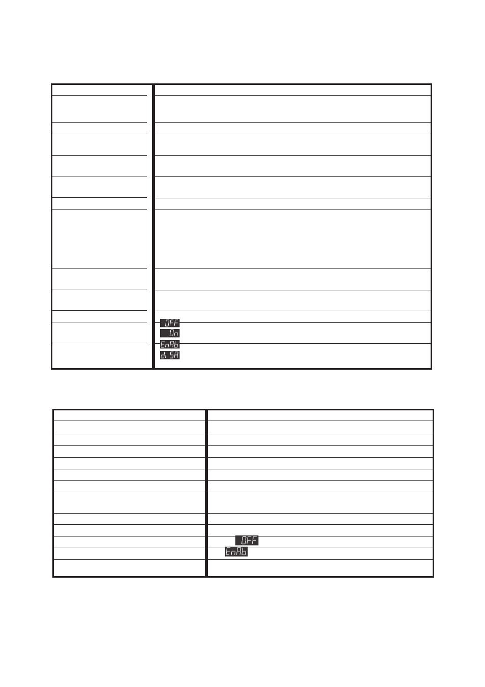 Ajustement de l’echelle, Valeurs des parametres par defaut | West Control Solutions 2300 User Manual | Page 11 / 18