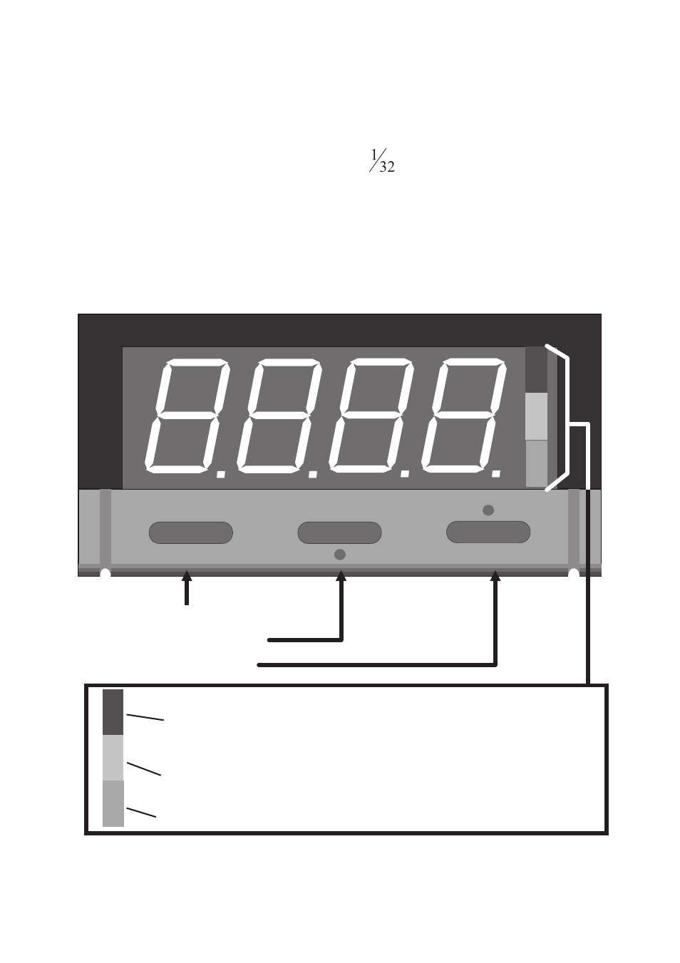 Leds, Regulateur de temperature 24 x 48mm, Din) manuel d’utilisation | West Control Solutions 2300 User Manual | Page 7 / 18