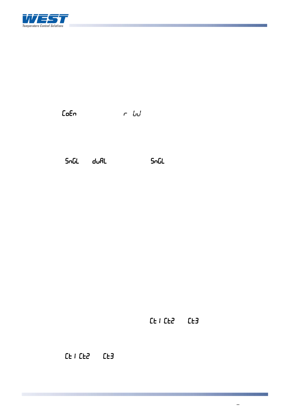 Communications write enable, Type: general definition, Control type | Type: controller parameter, Controller, Type: controller definition, Current proportioning control, Cycle time, Deadband, R current proportioning | West Control Solutions 8700+ User Manual | Page 143 / 177